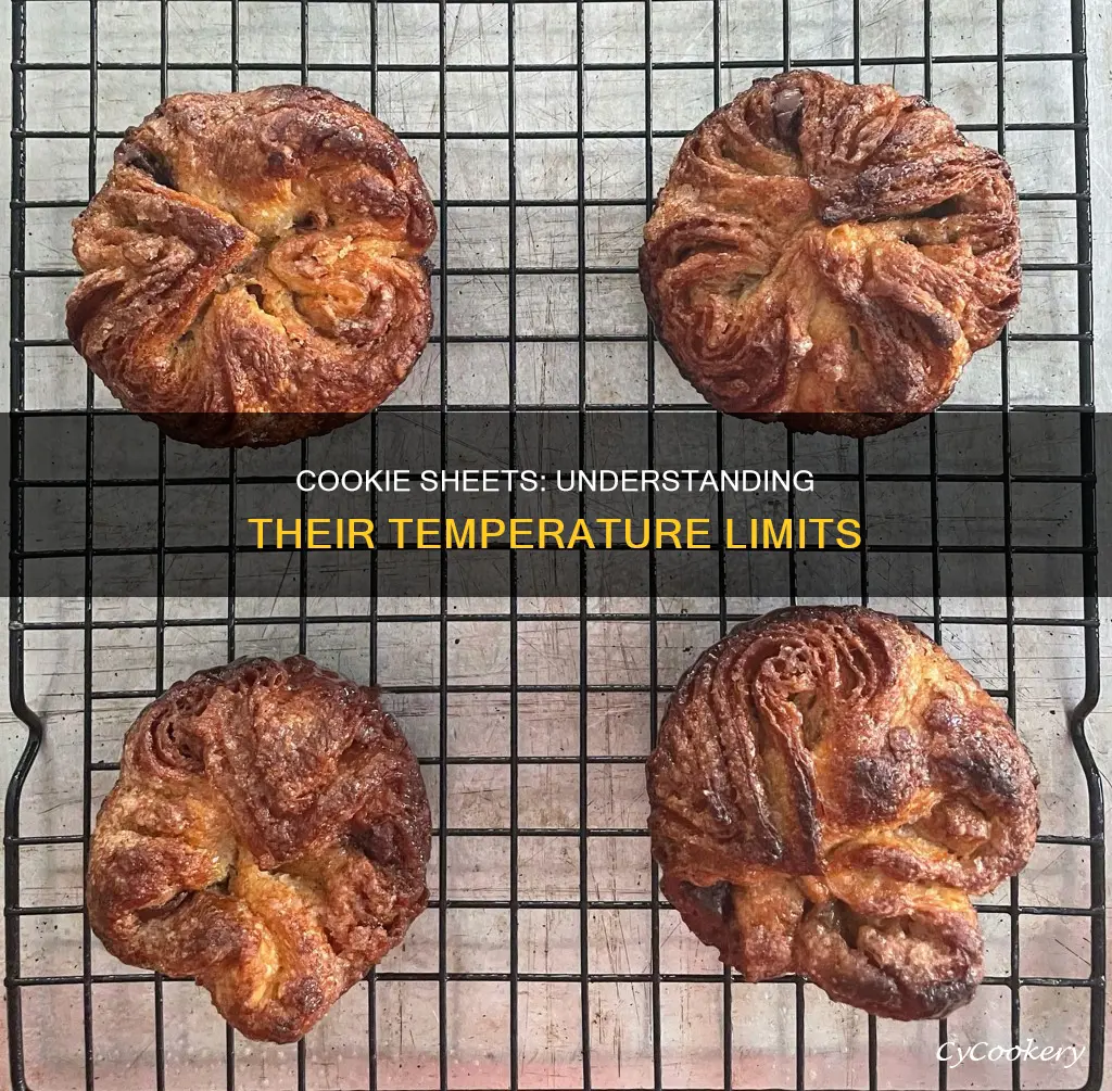 how much temperature can a cookie pan withstand