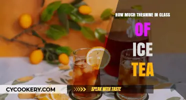 Theanine Content in a Glass of Iced Tea: What You Need to Know