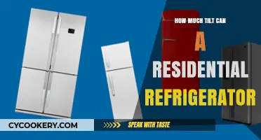 Residential Refrigerator Tilt Limits: What You Need to Know