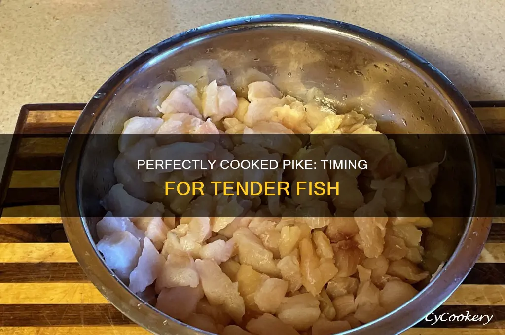 how much time to cook pike fish in the pot