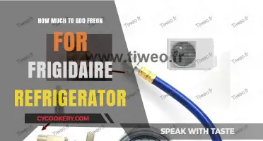 Adding Freon to Your Frigidaire Fridge: Cost and Process Guide
