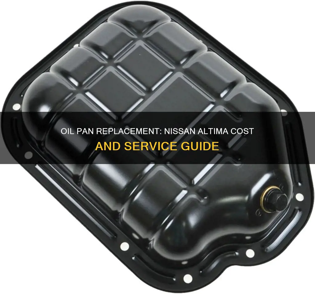 how much to change oil pan 2000 nissan altima