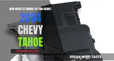 Replacing Oil Pan Gasket: Cost for 2004 Chevy Tahoe