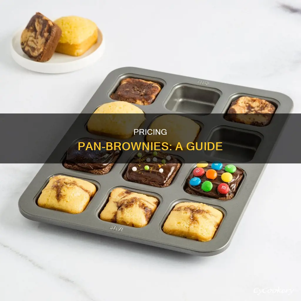 how much to charge for a pan of brownies