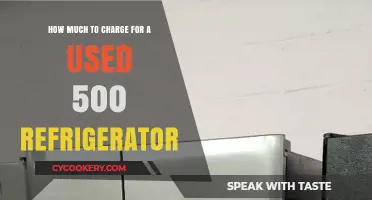 Pricing Your Used 500-Liter Fridge: A Fair Resale Guide