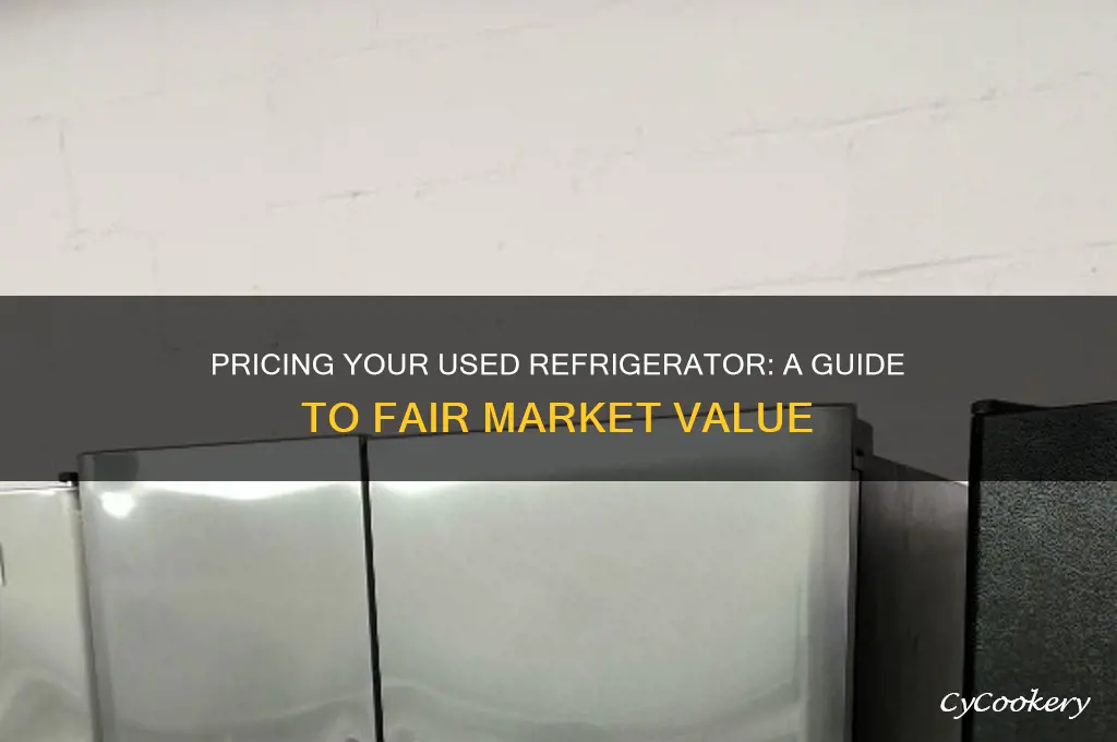 how much to charge for a used refrigerator