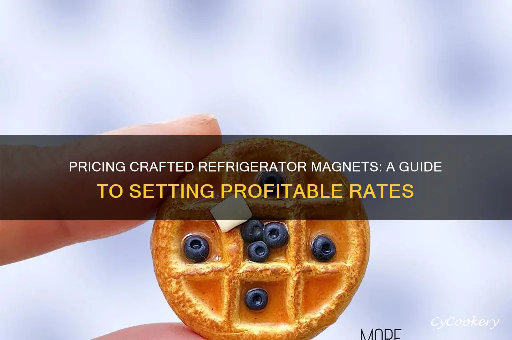 how much to charge for crafted refrigerator magnets