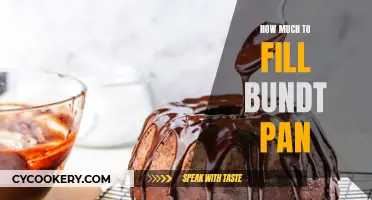 Bundt Pan Filling: How Much is Enough?