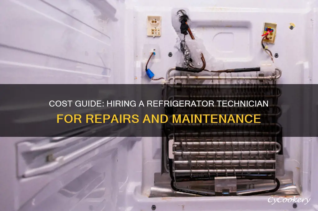 how much to hire a refrigerator tech