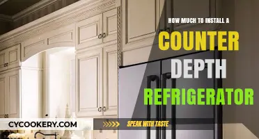 Counter Depth Refrigerator Installation Cost Guide: What to Expect