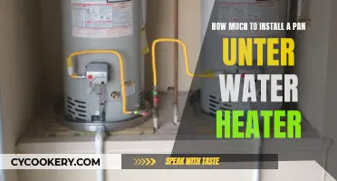 Cost to Install a Pan Under Water Heater?