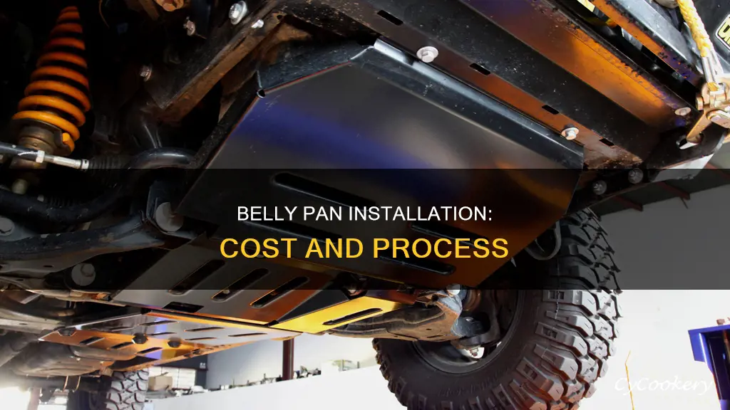 how much to install belly pan