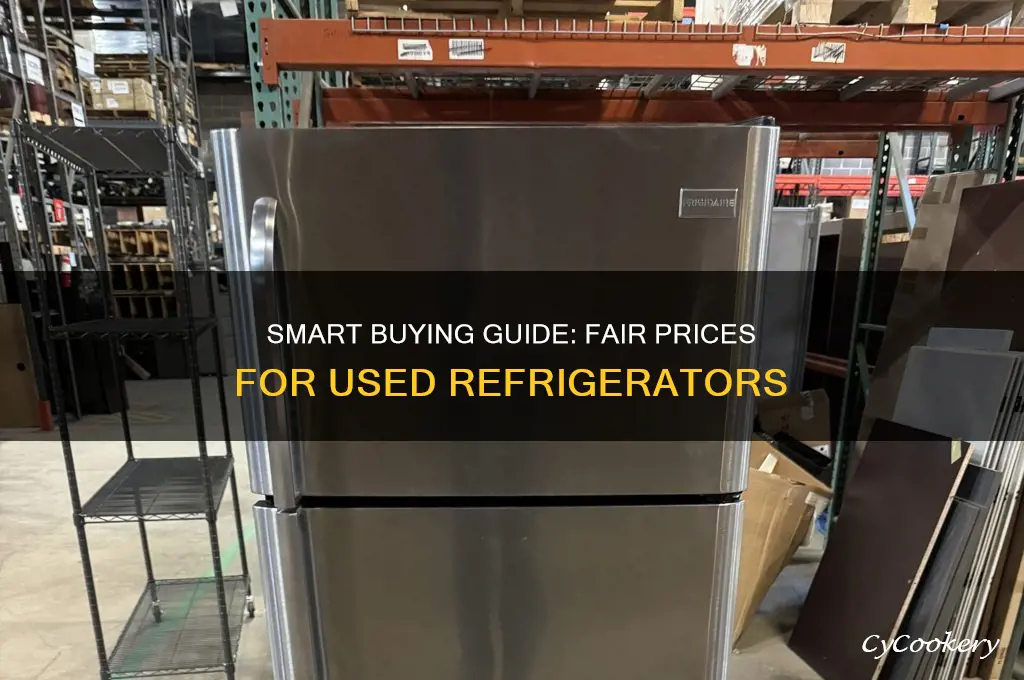 how much to pay for used refrigerator