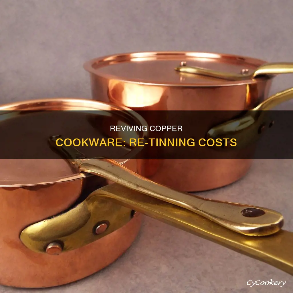 how much to re-tin a copper pan