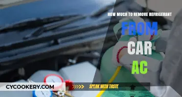 Cost to Remove Refrigerant from Your Car's AC System Explained