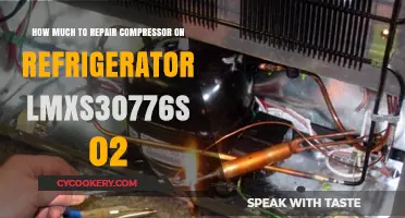 Refrigerator Compressor Repair Cost for LMXS30776S 02 Model