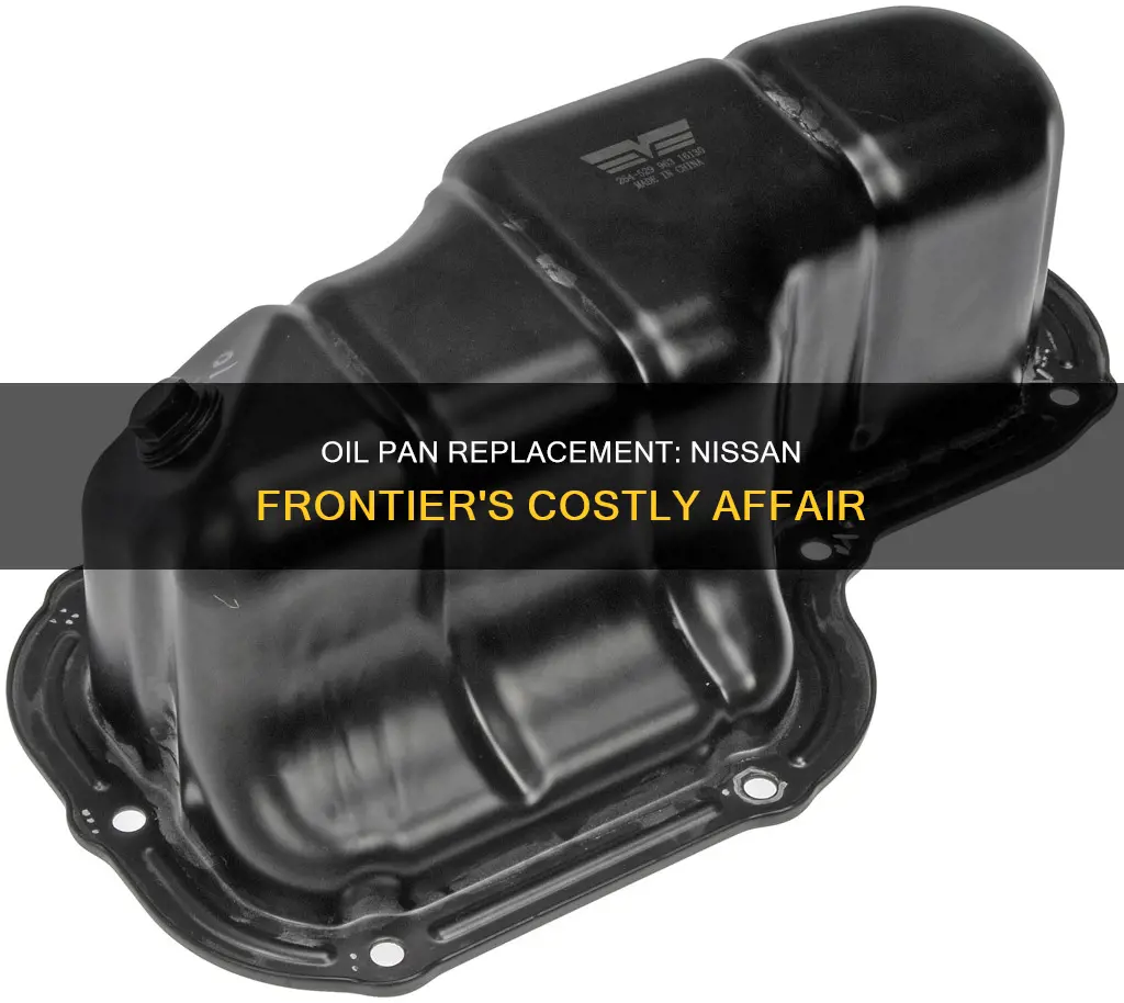 how much to replace oil pan on nissan frontier