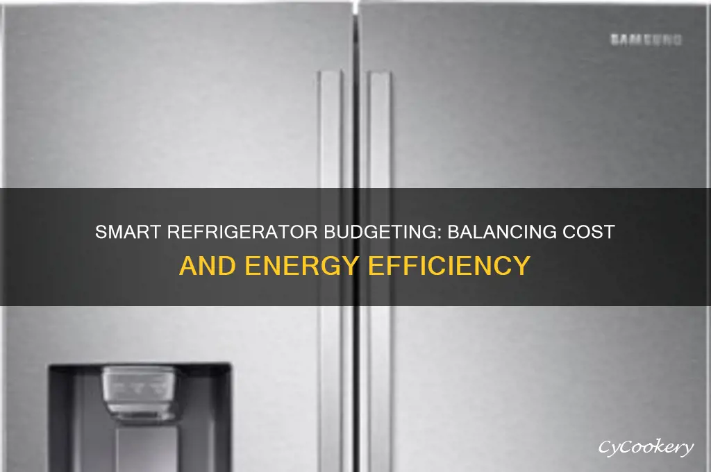 how much to spend on refrigerator eletrecitic