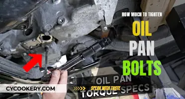 Tightening Oil Pan Bolts: How Much Torque is Needed?