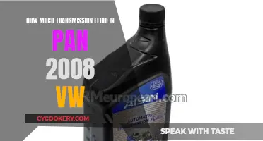 VW Pan: How Much Transmission Fluid?