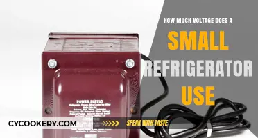Small Refrigerator Voltage Usage: Understanding Power Consumption