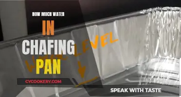 Chafing Pan Water: How Much?