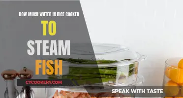 Steaming Fish: How Much Water for Perfect Results?