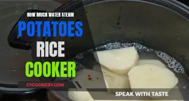 Steaming Potatoes: How Much Water in a Rice Cooker?