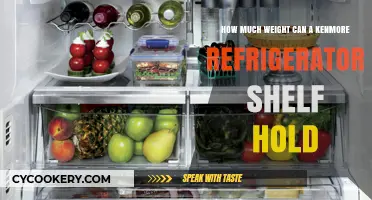 Kenmore Fridge Shelf Weight Limit: How Much Can It Hold?
