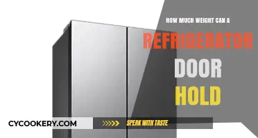 Refrigerator Door Weight Limits: How Much Can It Safely Hold?