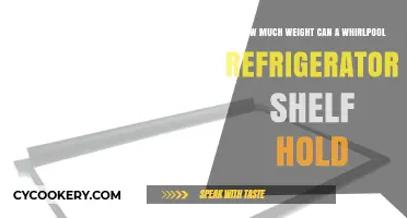 Whirlpool Fridge Shelf Weight Capacity: How Much Can It Hold?