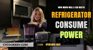 Power Consumption of a 120-Watt Refrigerator: A Detailed Analysis