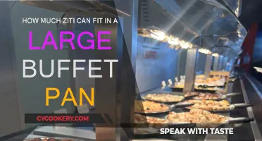Ziti and Buffet Pans: How Much Can Fit?