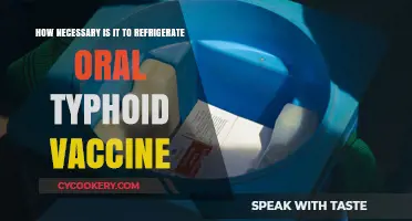Refrigerating Oral Typhoid Vaccine: Essential or Optional for Efficacy?