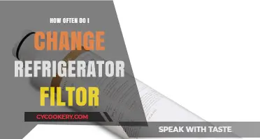 How Often to Change Your Refrigerator Filter for Fresh Water