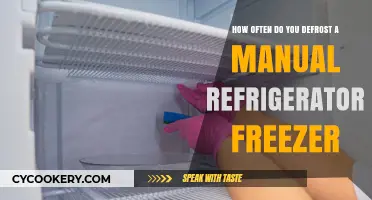 Defrosting Your Manual Freezer: Optimal Frequency for Efficiency and Safety
