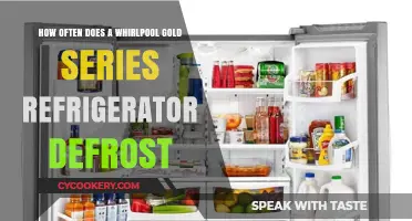 Whirlpool Gold Series Refrigerator Defrost Cycle Frequency Explained