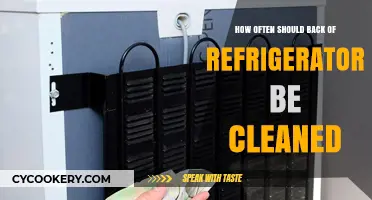 Maintaining Your Fridge: Optimal Cleaning Frequency for the Back Panel