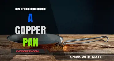 Maintaining Copper Pans: How Often to Season?