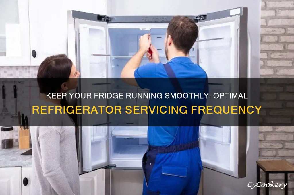 how often should you service your refrigerator