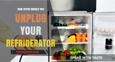Unplugging Your Fridge: Optimal Frequency for Energy Savings and Maintenance