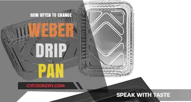 Weber Drip Pan: Change It Every Three Months