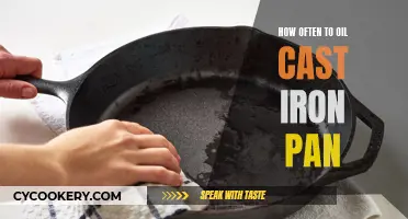 Cast Iron Pan Maintenance: Oiling Frequency and Care Tips