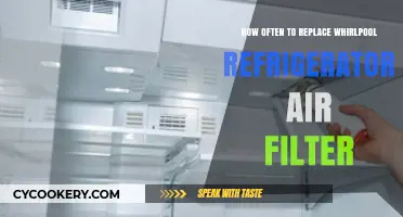 When to Replace Your Whirlpool Fridge Air Filter: A Guide