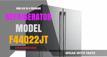 Discover the Age of Your Frigidaire F44Q22JT Refrigerator