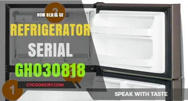 Decoding GE Refrigerator Age: Serial Number GH030818 Explained