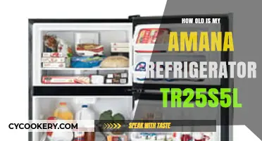 Amana Refrigerator TR25S5L Age: How Old is Yours?