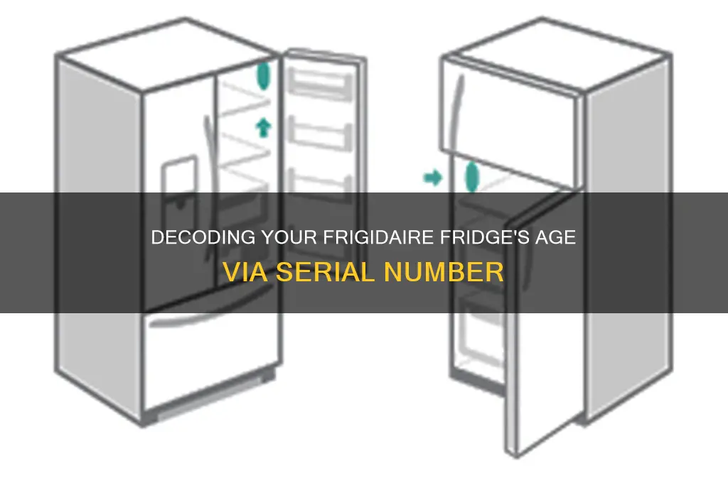 how old is my frigidaire refrigerator by serial number