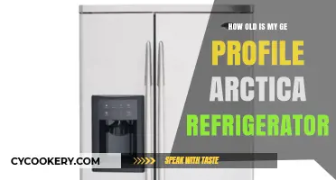 Determining the Age of Your GE Profile Arctica Refrigerator