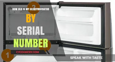 Decoding Your GE Refrigerator's Age via Serial Number